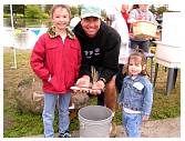 Kimberly scott and caroline with one of their fish.jpg